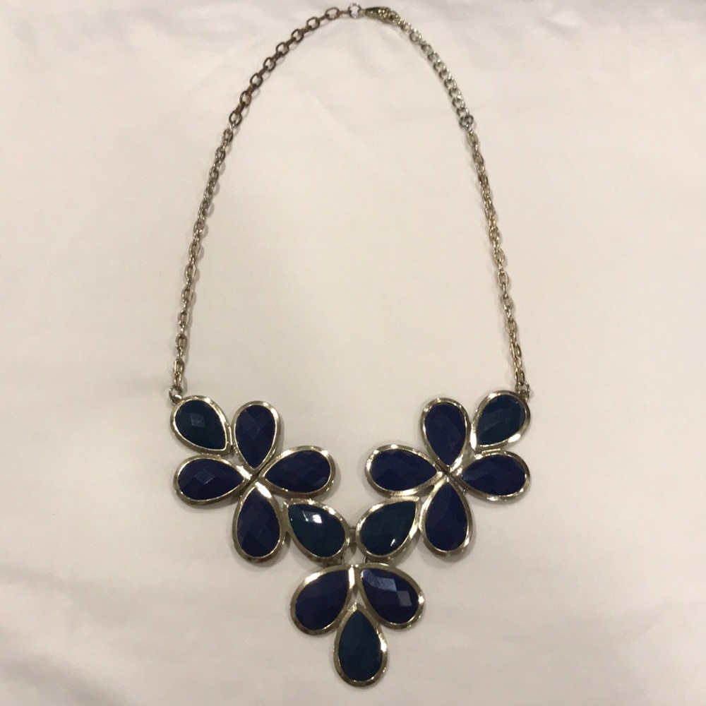 Blue Pendants Necklace
